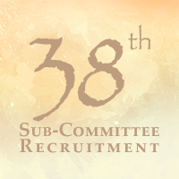 38th Sub-Committee Recruitment